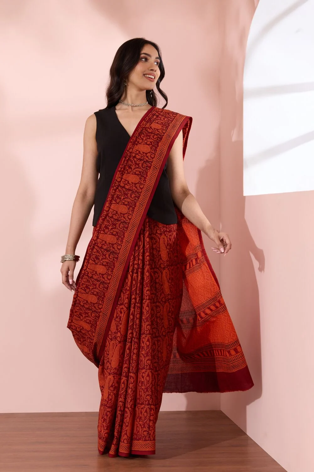 Cotton Saree with Timeless Design